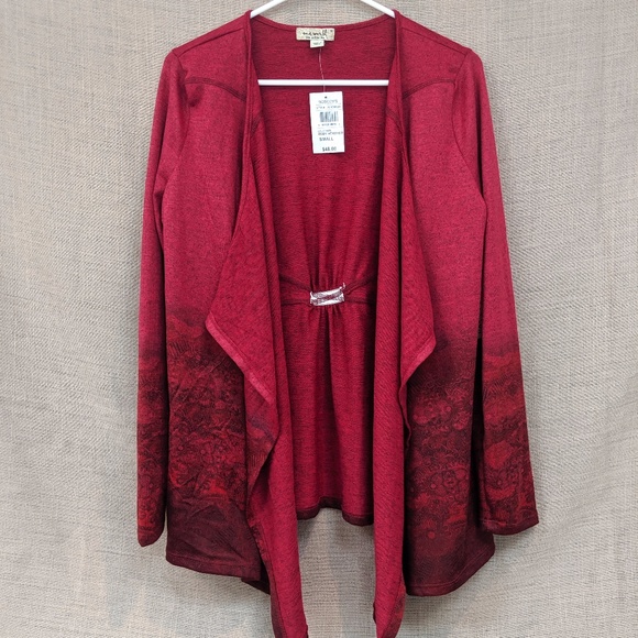 ONE WORLD Sweaters - 40% SALE Waterfall Cardigan